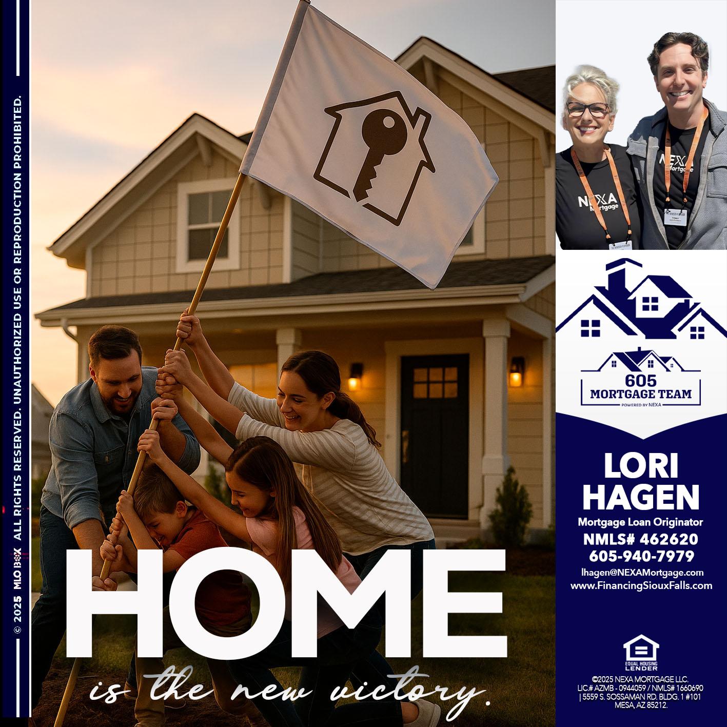 HOME IS - Lori Hagen & Tony Bartholomaus -Mortgage Brokers