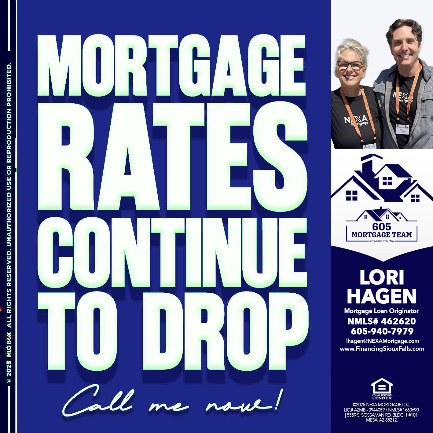 MORTGAGE RATES - Lori Hagen & Tony Bartholomaus -Mortgage Brokers