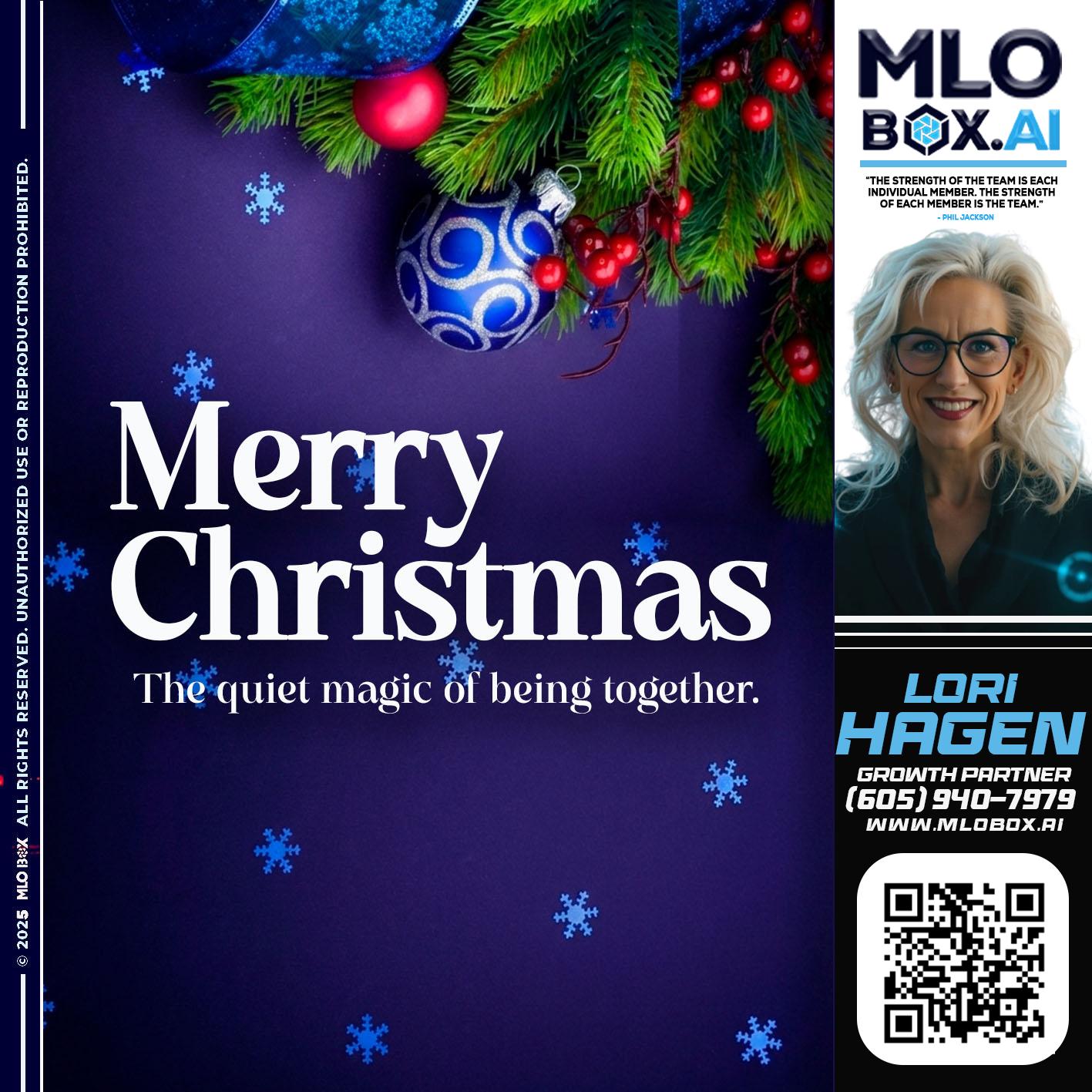 merry christmas - Lori Hagen & Tony Bartholomaus -Mortgage Brokers