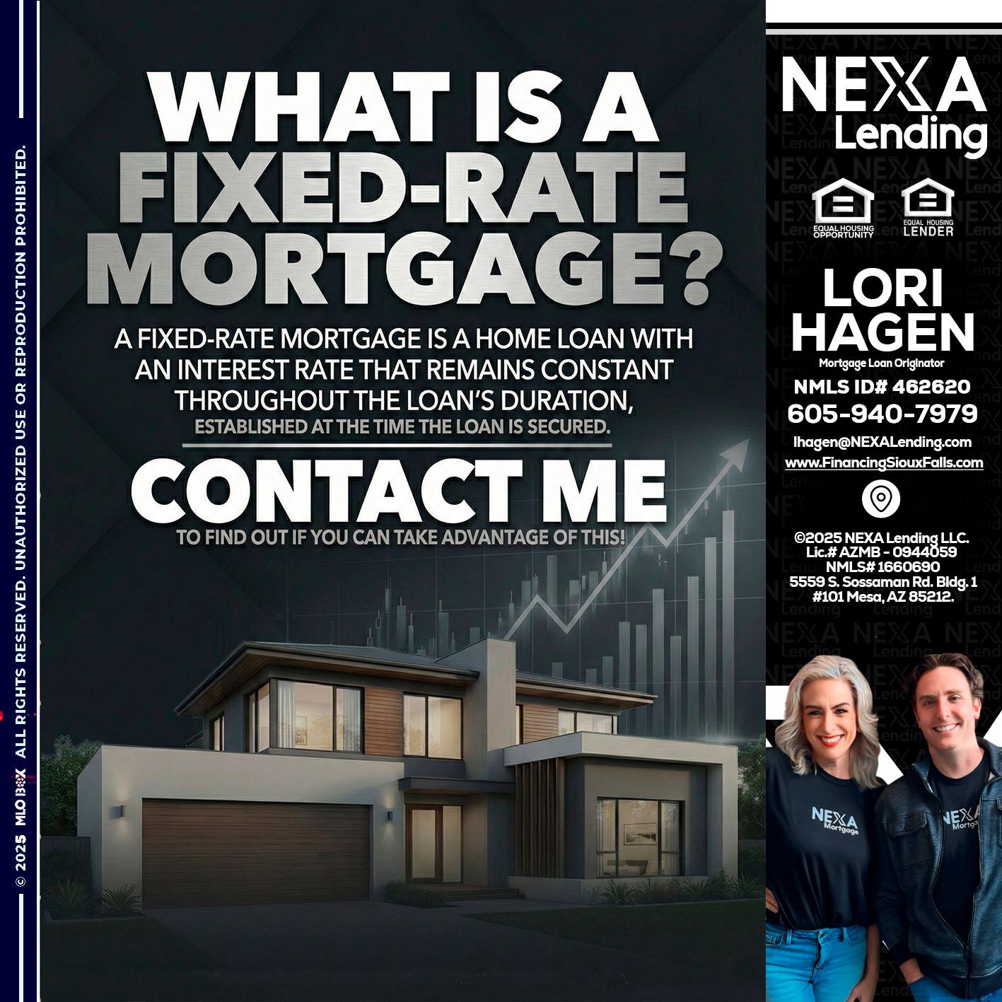 WHAT IS A - Lori Hagen & Tony Bartholomaus -Mortgage Brokers