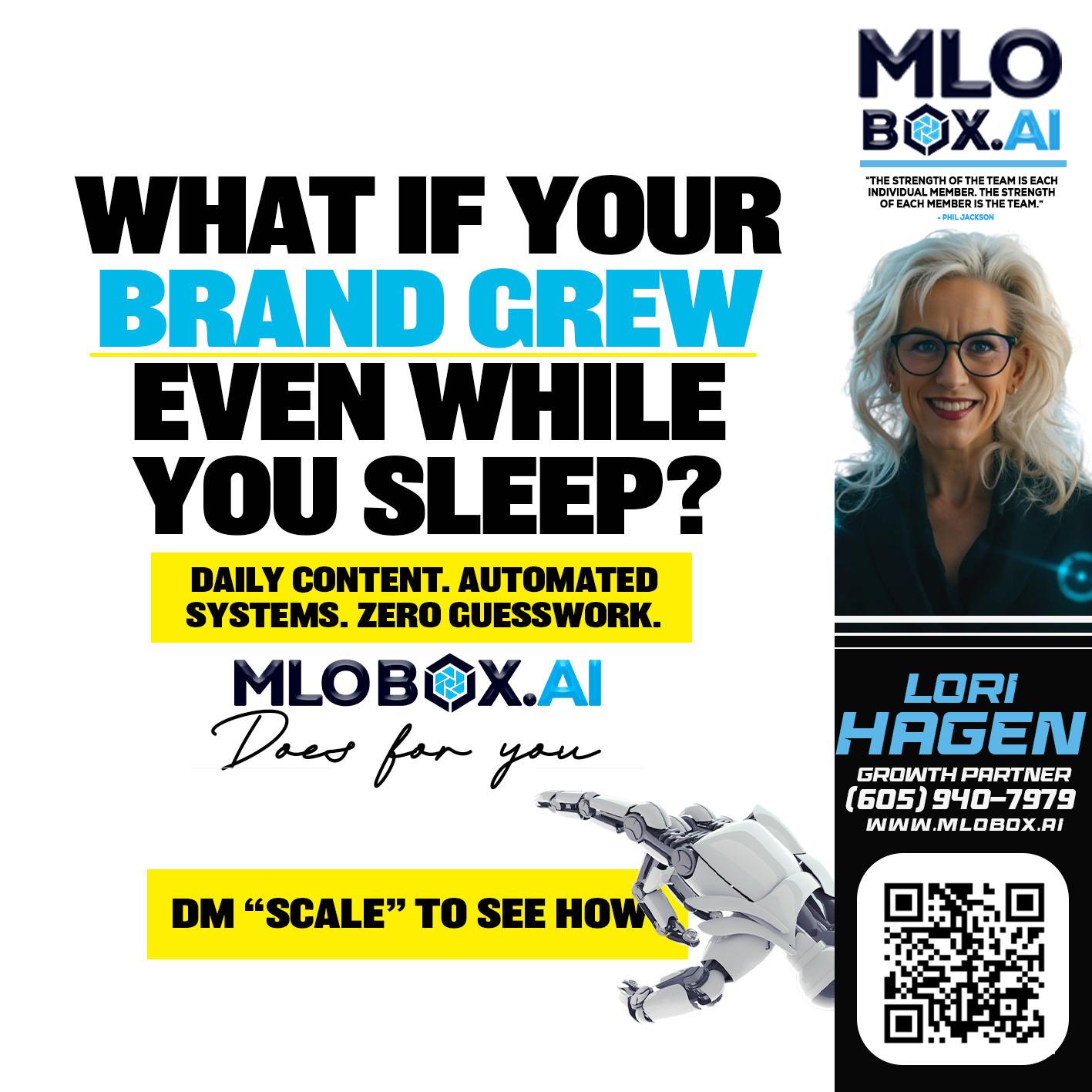 WHAT IF YOUR BRAND GREW - Lori Hagen & Tony Bartholomaus -Mortgage Brokers