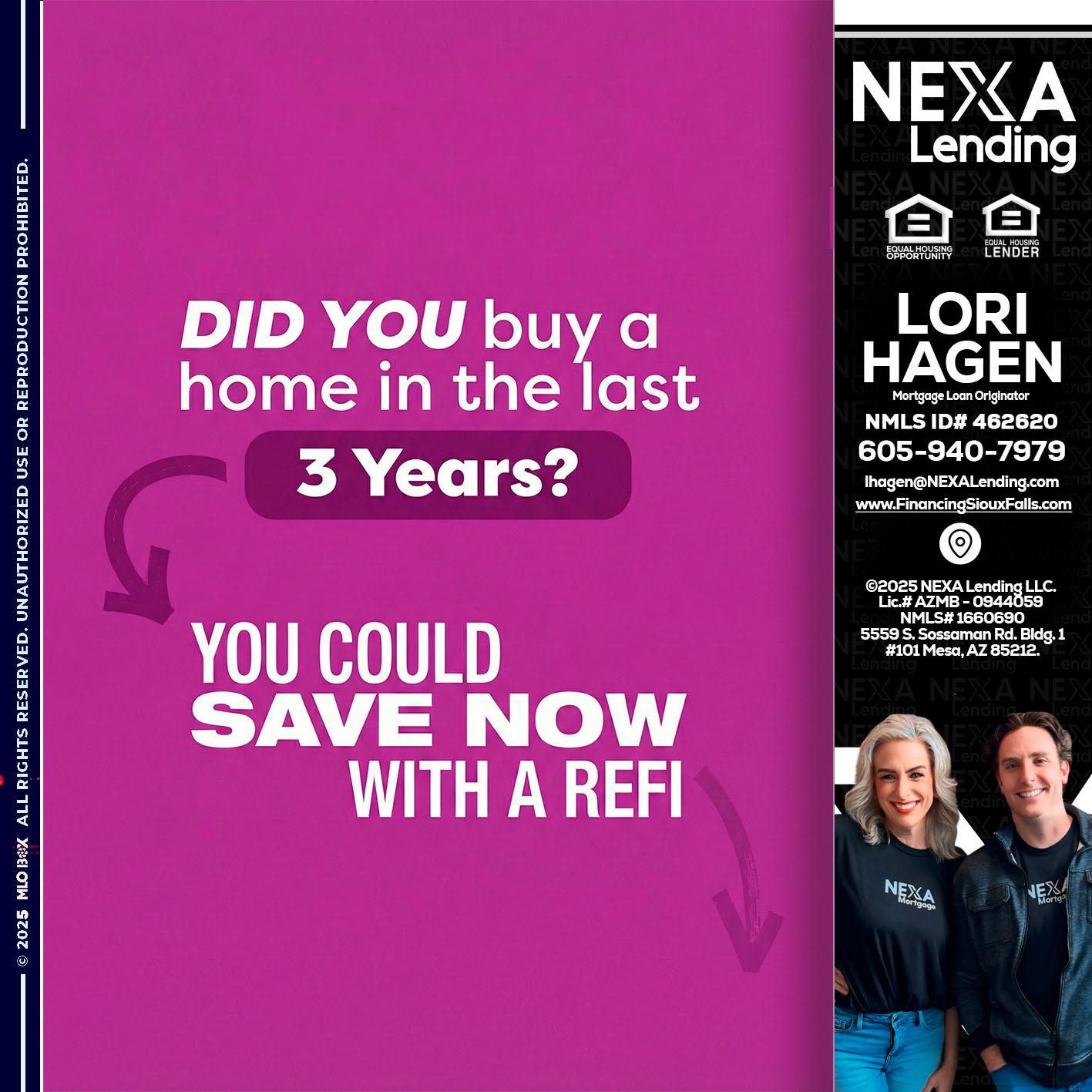 did you - Lori Hagen & Tony Bartholomaus -Mortgage Brokers