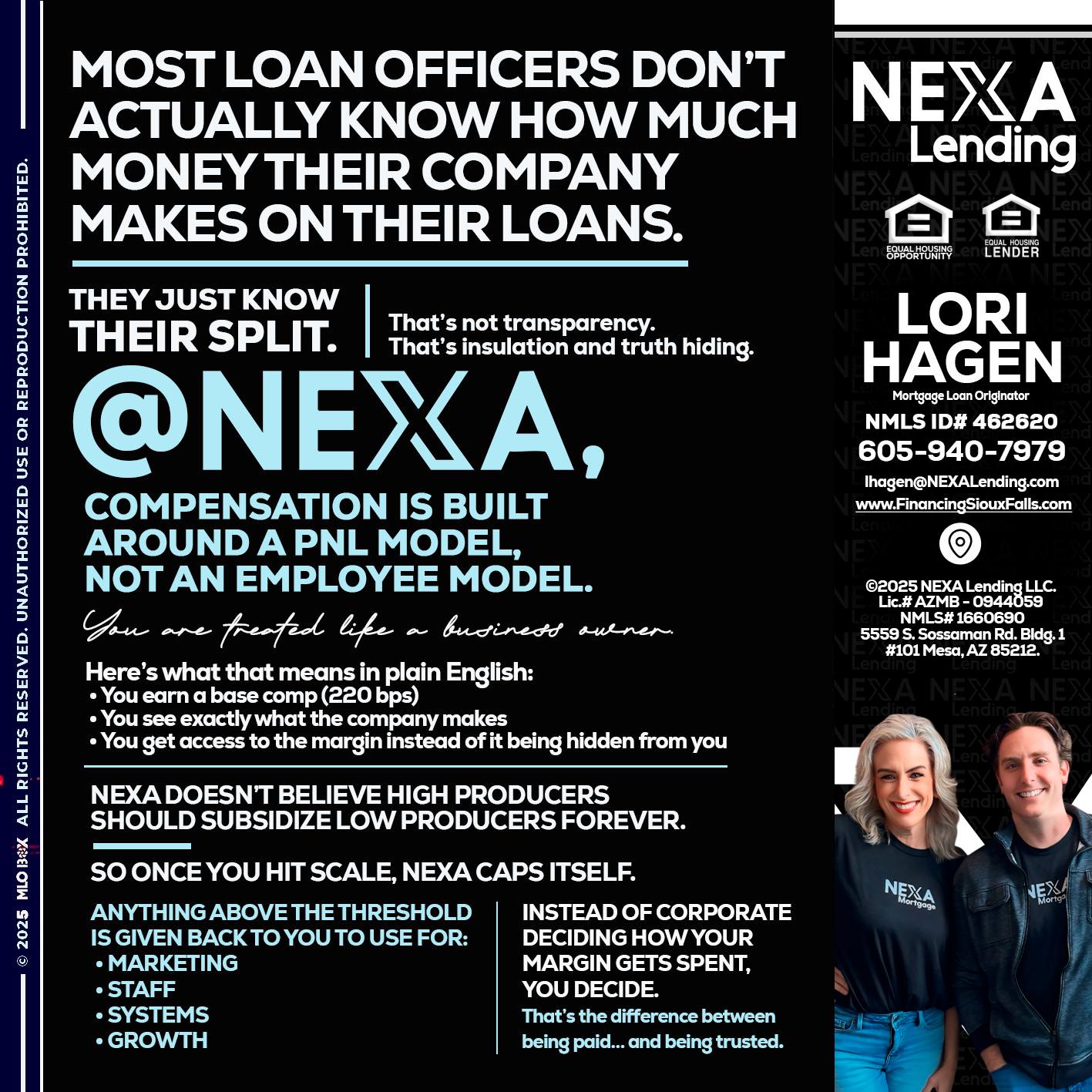@NEXA - Lori Hagen & Tony Bartholomaus -Mortgage Brokers