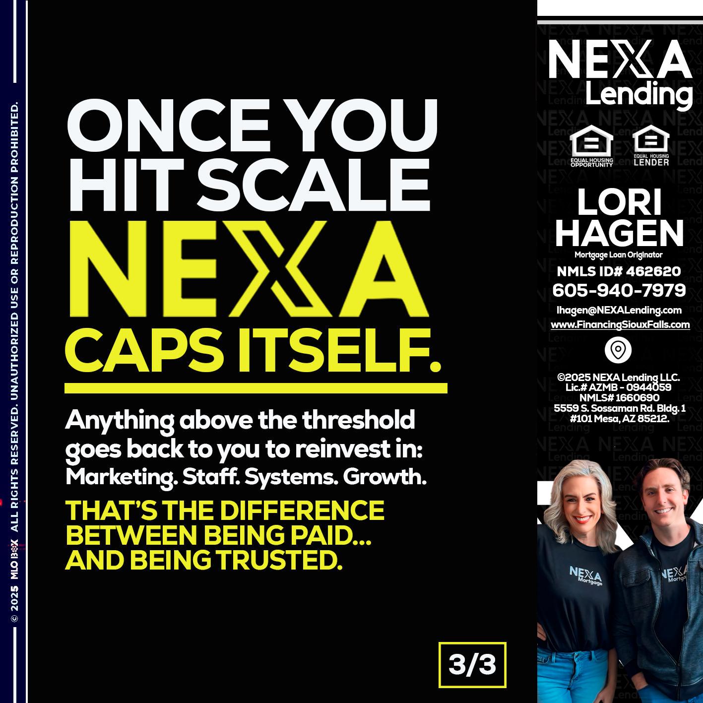 3 OF 3 - Lori Hagen & Tony Bartholomaus -Mortgage Brokers