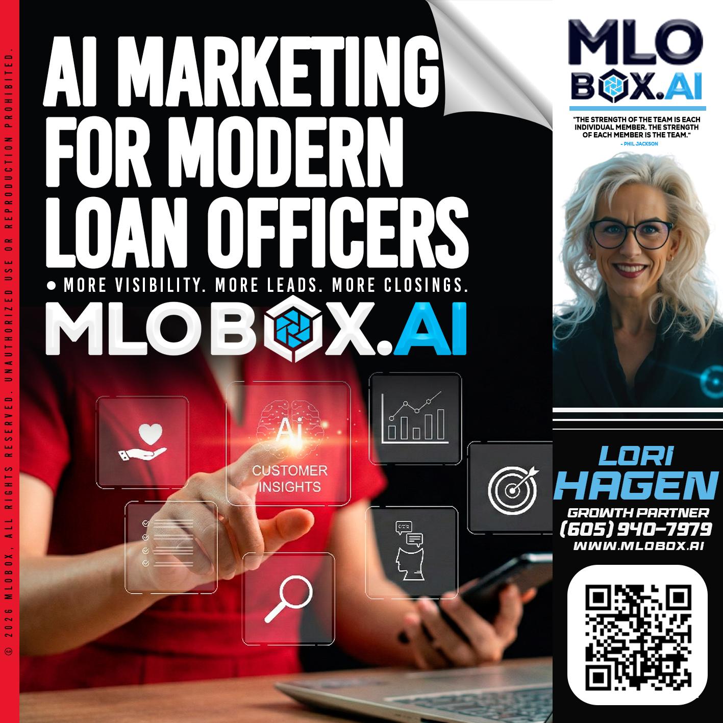 AI MARKETING - Lori Hagen & Tony Bartholomaus -Mortgage Brokers