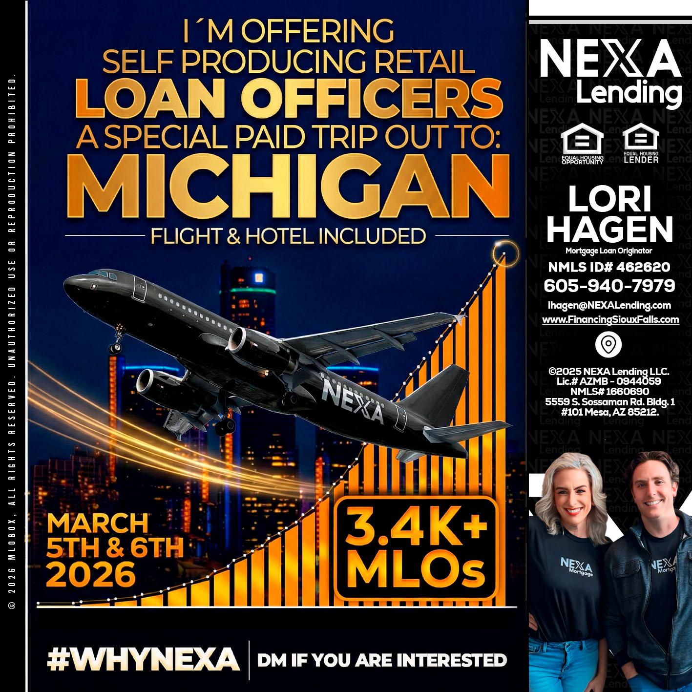 MICHIGAN - Lori Hagen & Tony Bartholomaus -Mortgage Brokers