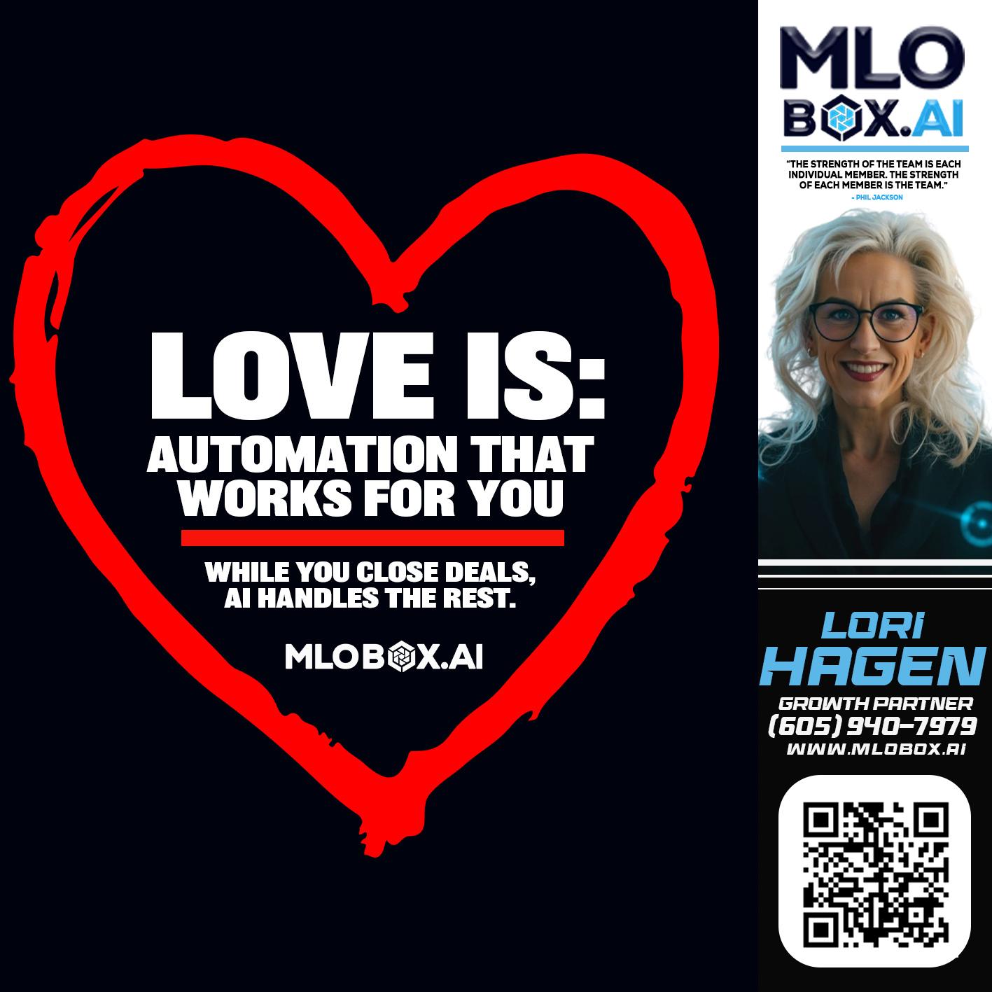 love is - Lori Hagen & Tony Bartholomaus -Mortgage Brokers