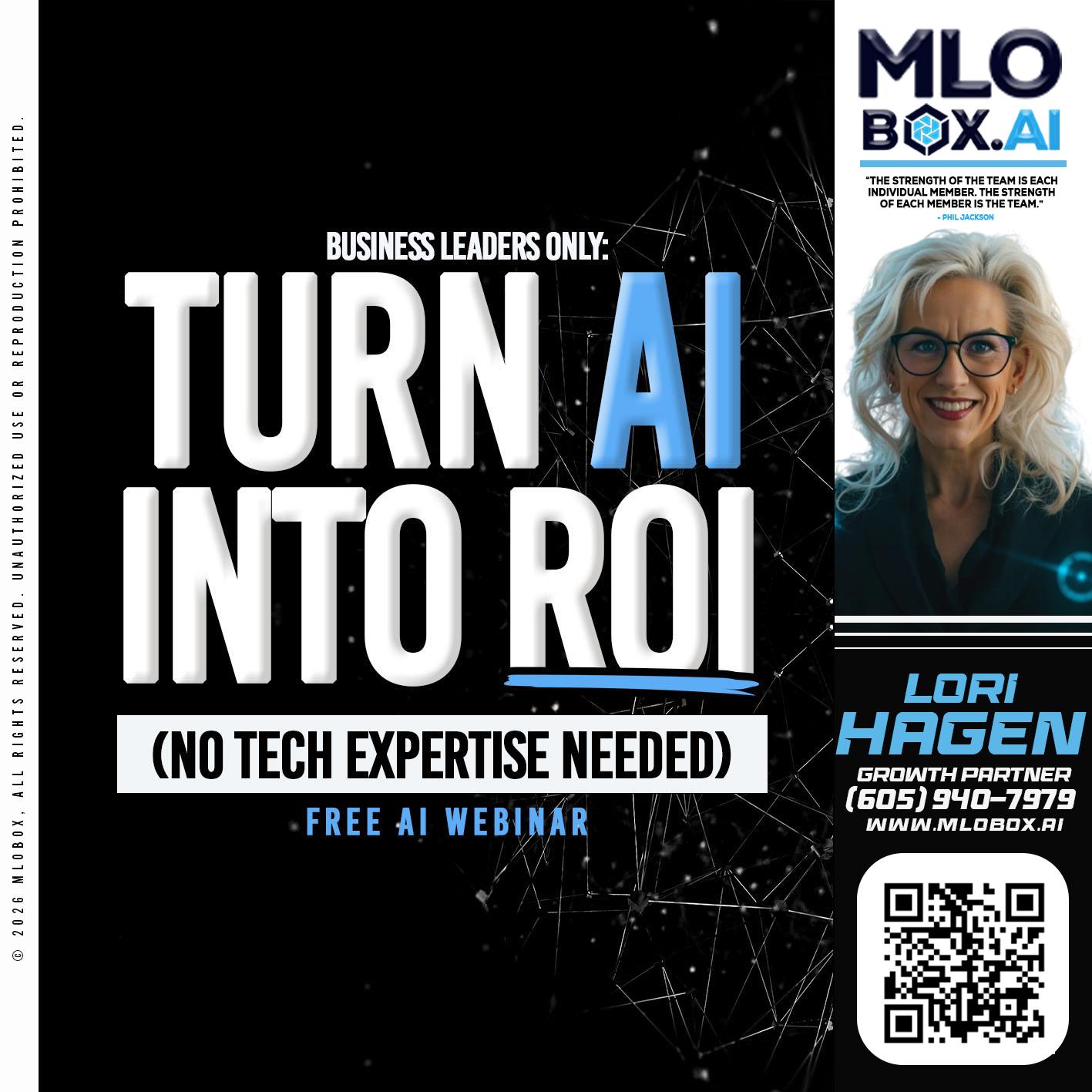 TURN AI - Lori Hagen & Tony Bartholomaus -Mortgage Brokers