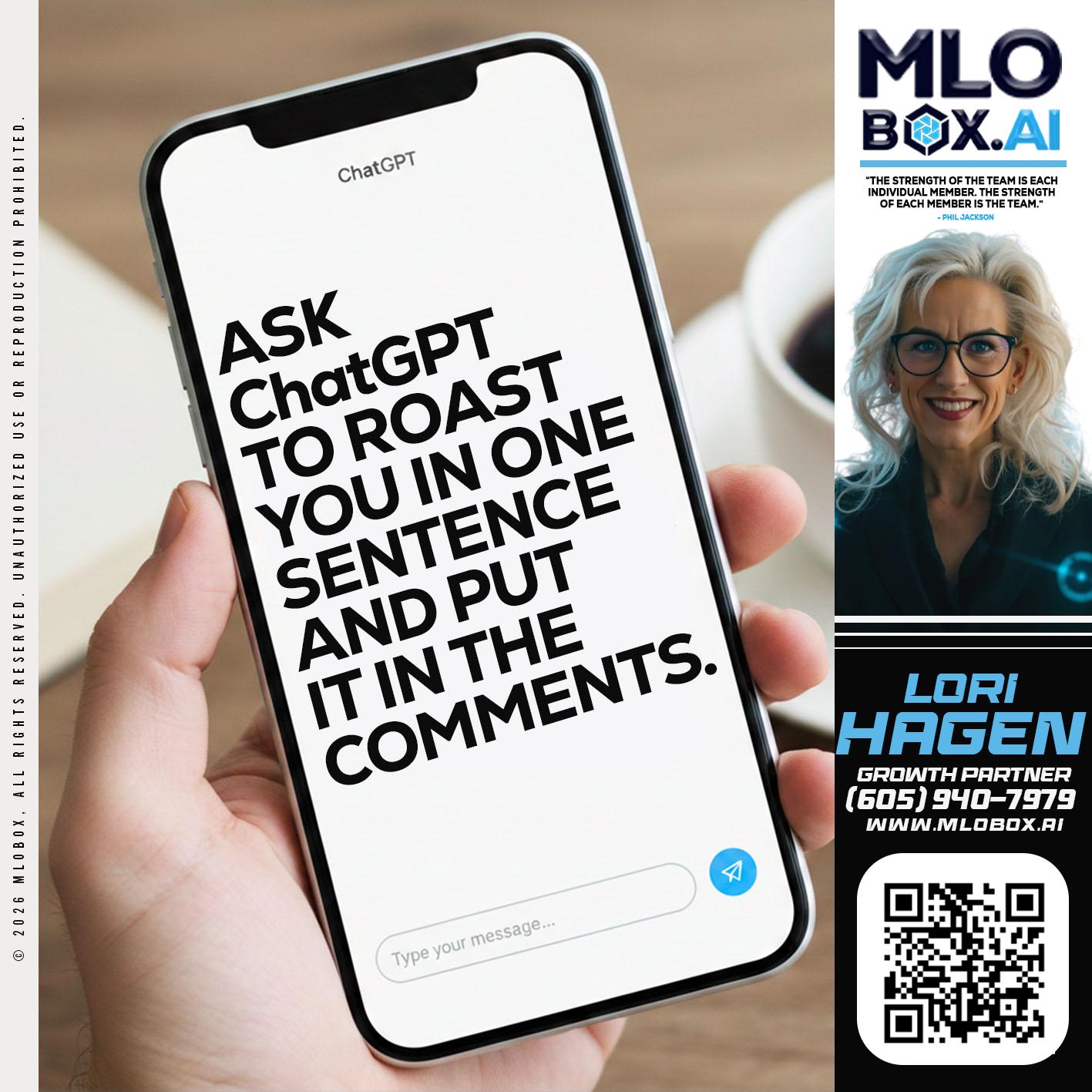 ASK CHAT GPT - Lori Hagen & Tony Bartholomaus -Mortgage Brokers