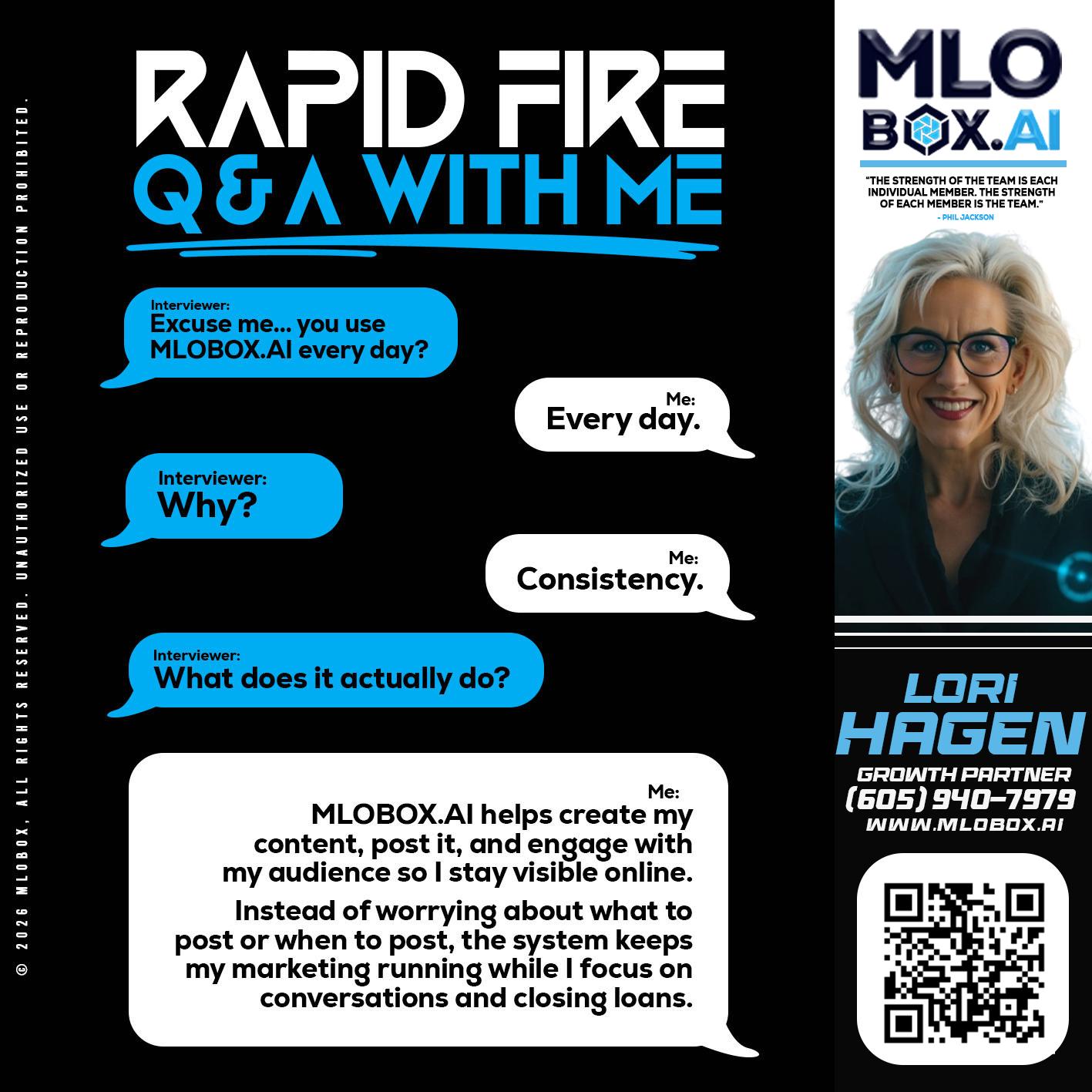 RAPID Q&A - Lori Hagen & Tony Bartholomaus -Mortgage Brokers