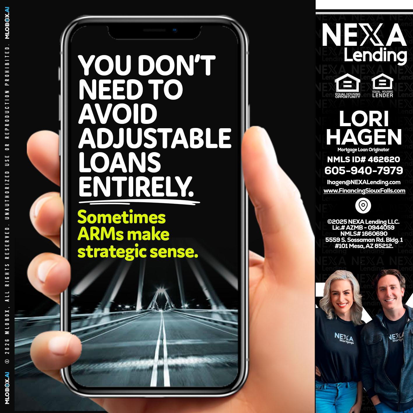 YOU DONT NEED - Lori Hagen & Tony Bartholomaus -Mortgage Brokers