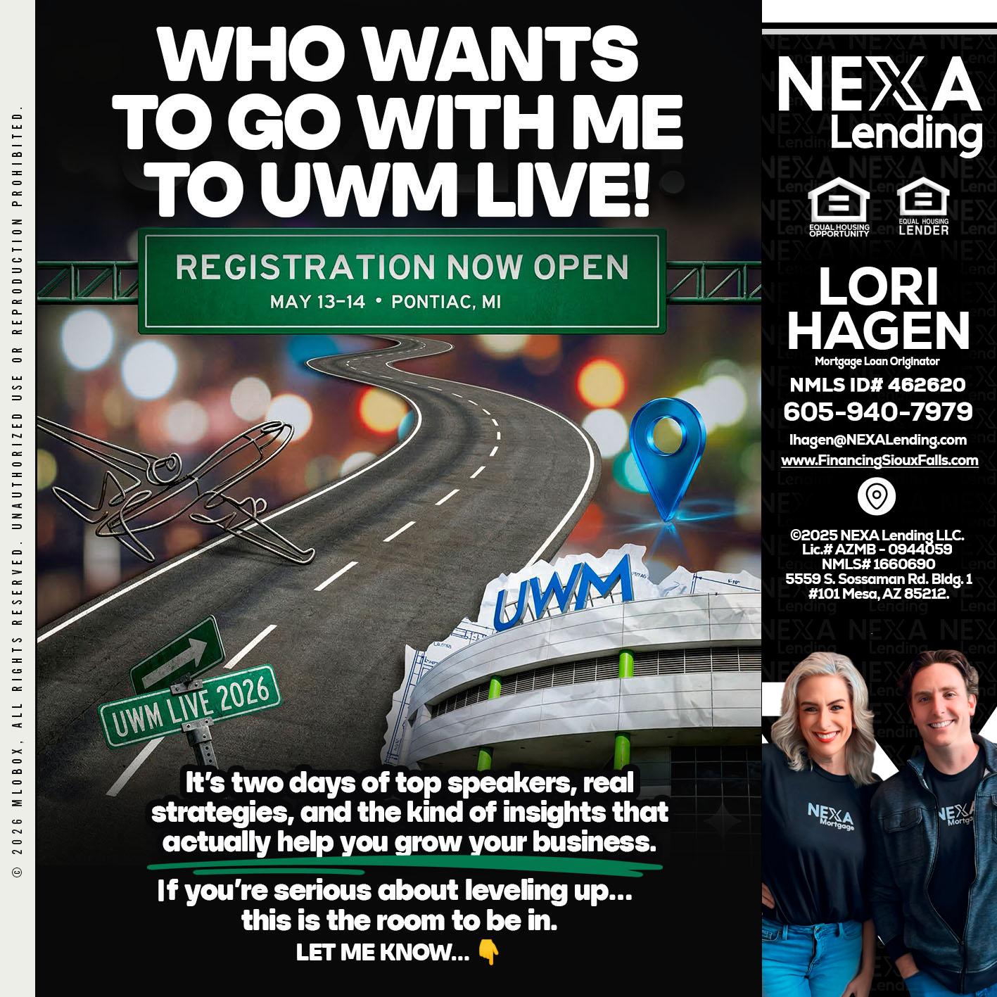 WHO WANTS - Lori Hagen & Tony Bartholomaus -Mortgage Brokers