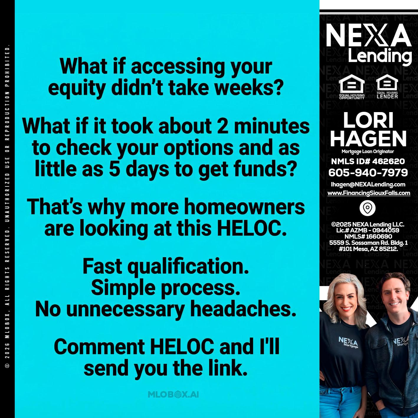 what if - Lori Hagen & Tony Bartholomaus -Mortgage Brokers