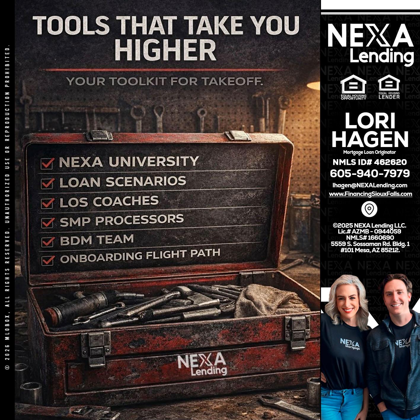 TOOLS THAT - Lori Hagen & Tony Bartholomaus -Mortgage Brokers