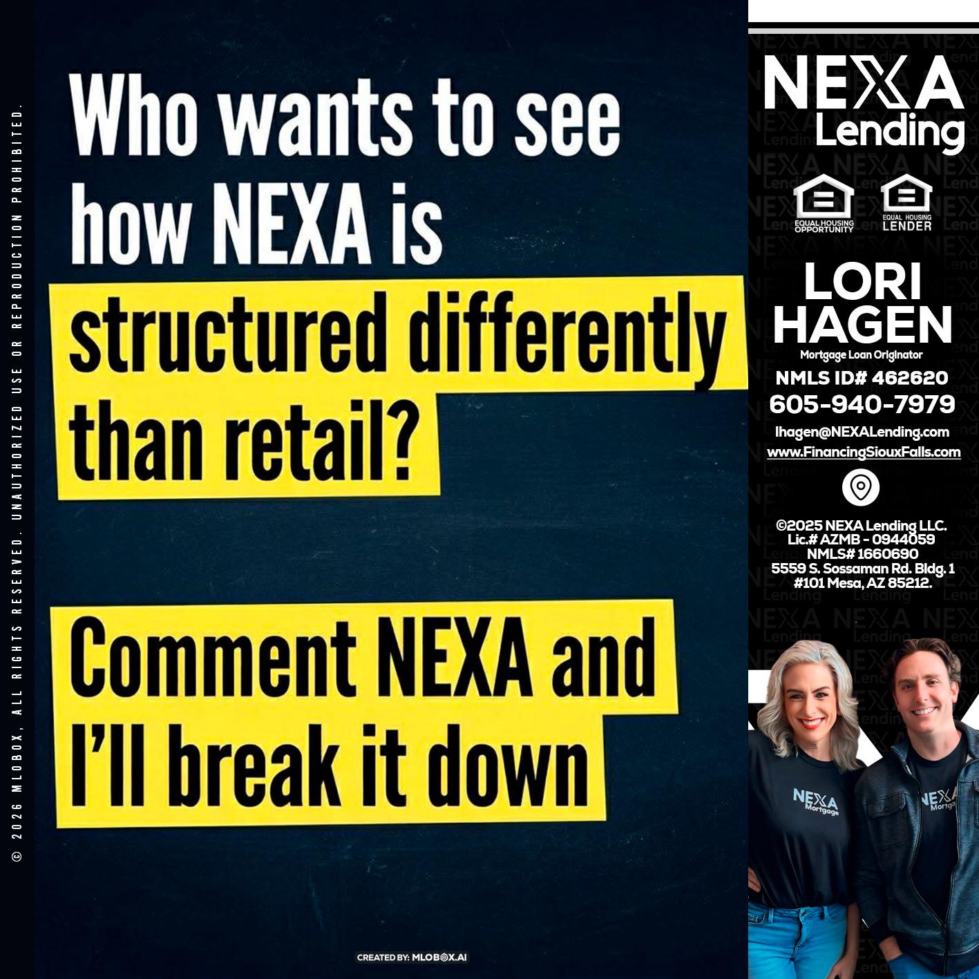 who want to see - Lori Hagen & Tony Bartholomaus -Mortgage Brokers