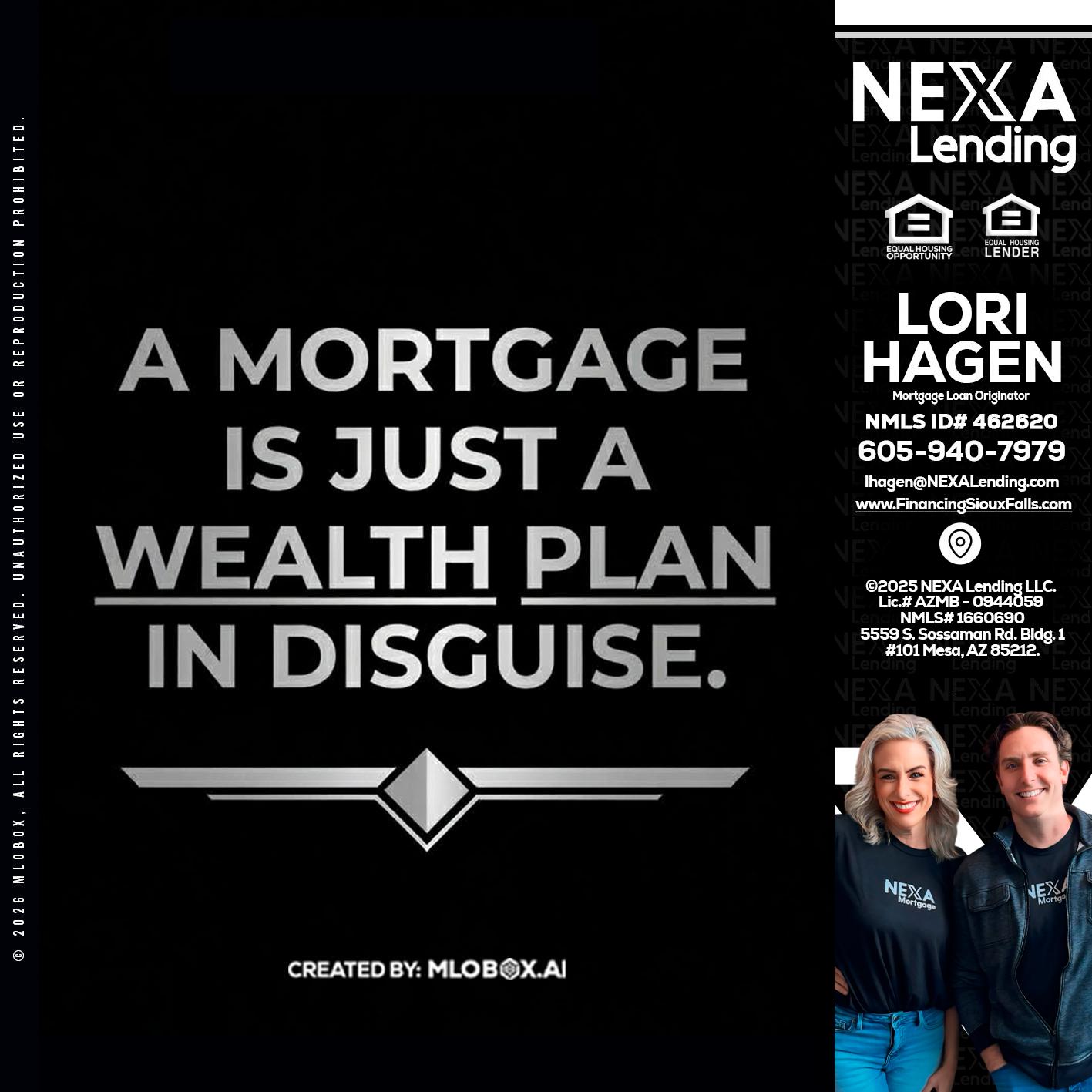 a mortgage is just - Lori Hagen & Tony Bartholomaus -Mortgage Brokers