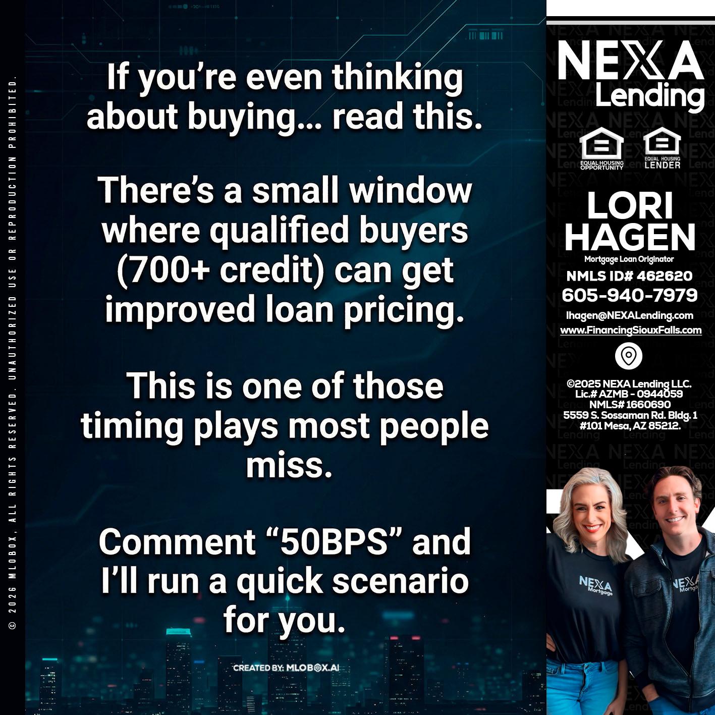 IF YOU EVER - Lori Hagen & Tony Bartholomaus -Mortgage Brokers