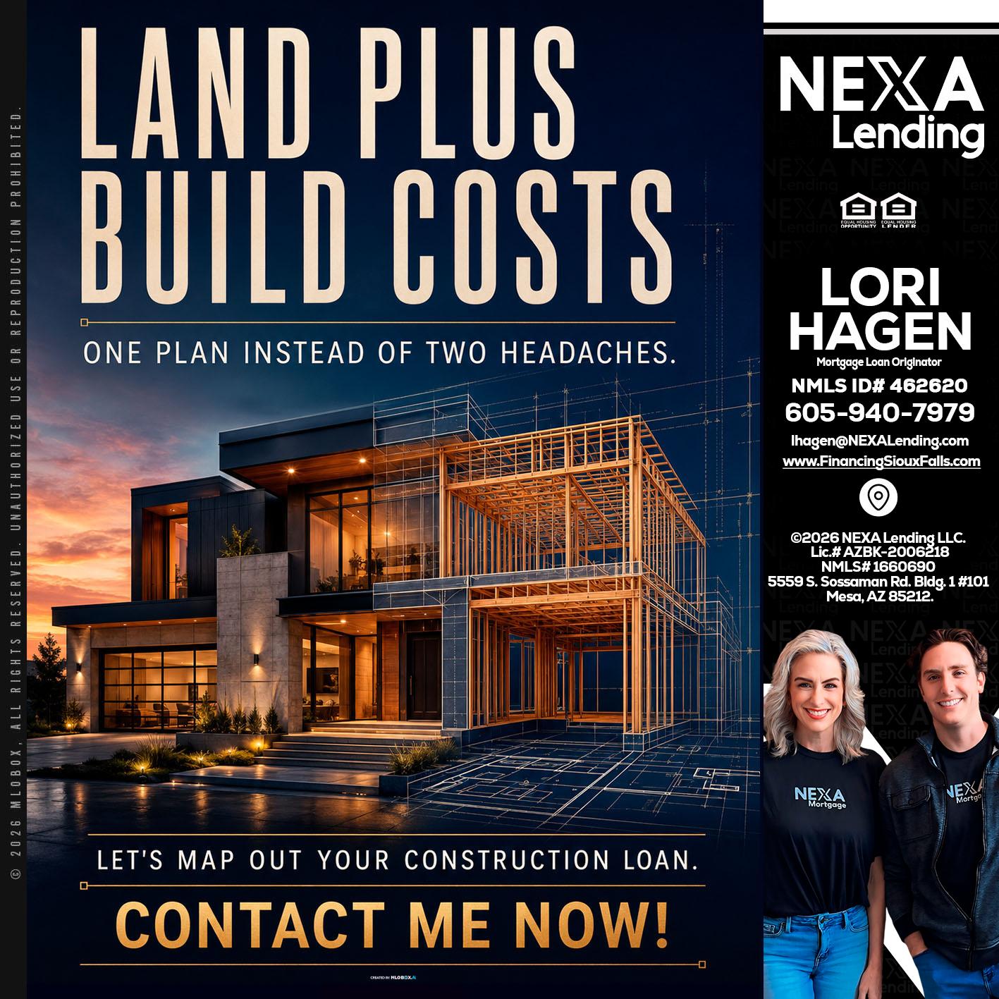 LAND PLUS - Lori Hagen & Tony Bartholomaus -Mortgage Brokers