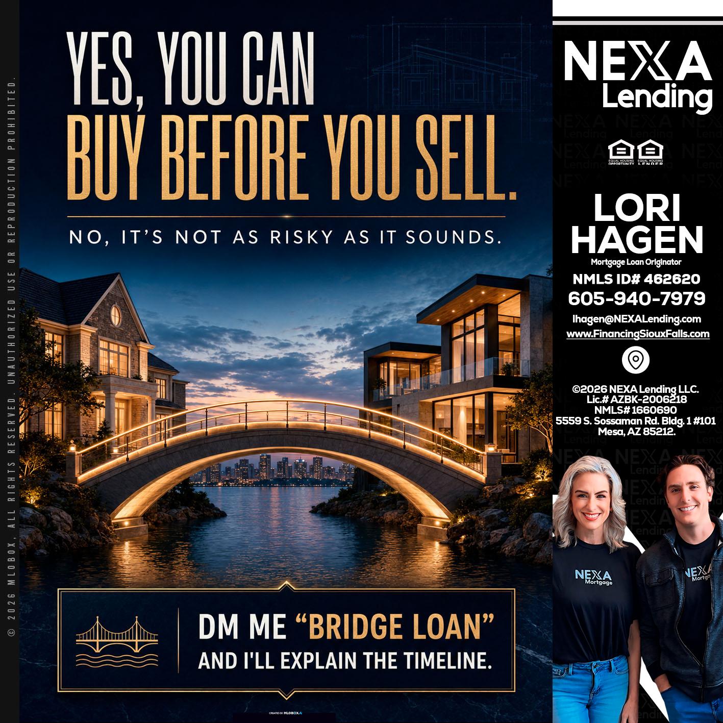 YES, YOU CAN - Lori Hagen & Tony Bartholomaus -Mortgage Brokers