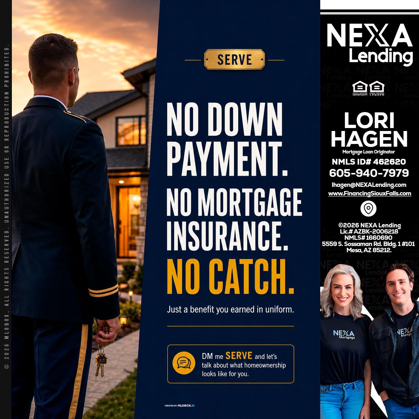 NO DOWN PAYMENT - Lori Hagen & Tony Bartholomaus -Mortgage Brokers