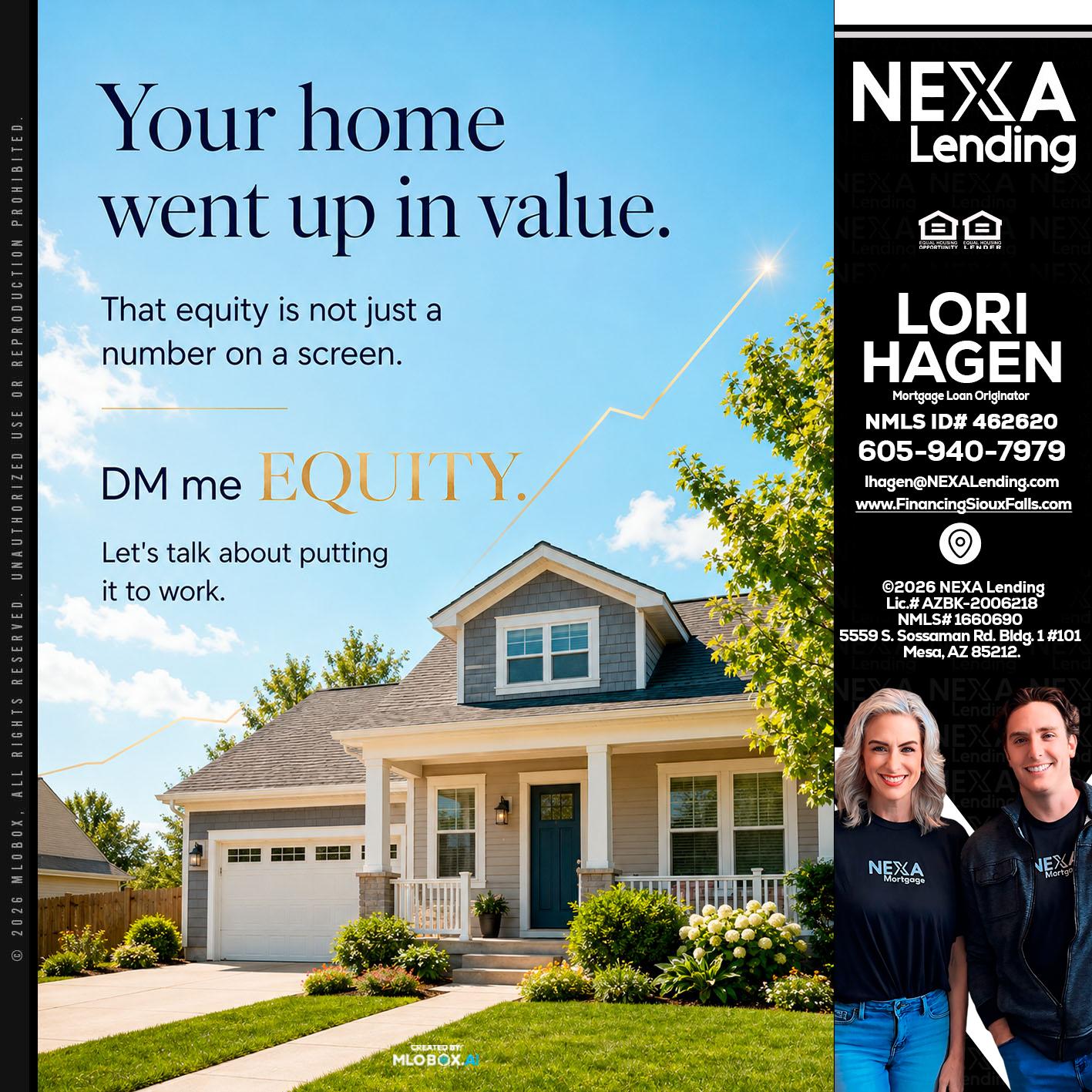 YOUR HOME - Lori Hagen & Tony Bartholomaus -Mortgage Brokers