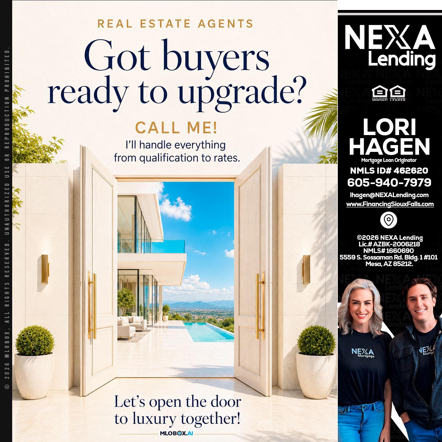 got buyers? - Lori Hagen & Tony Bartholomaus -Mortgage Brokers