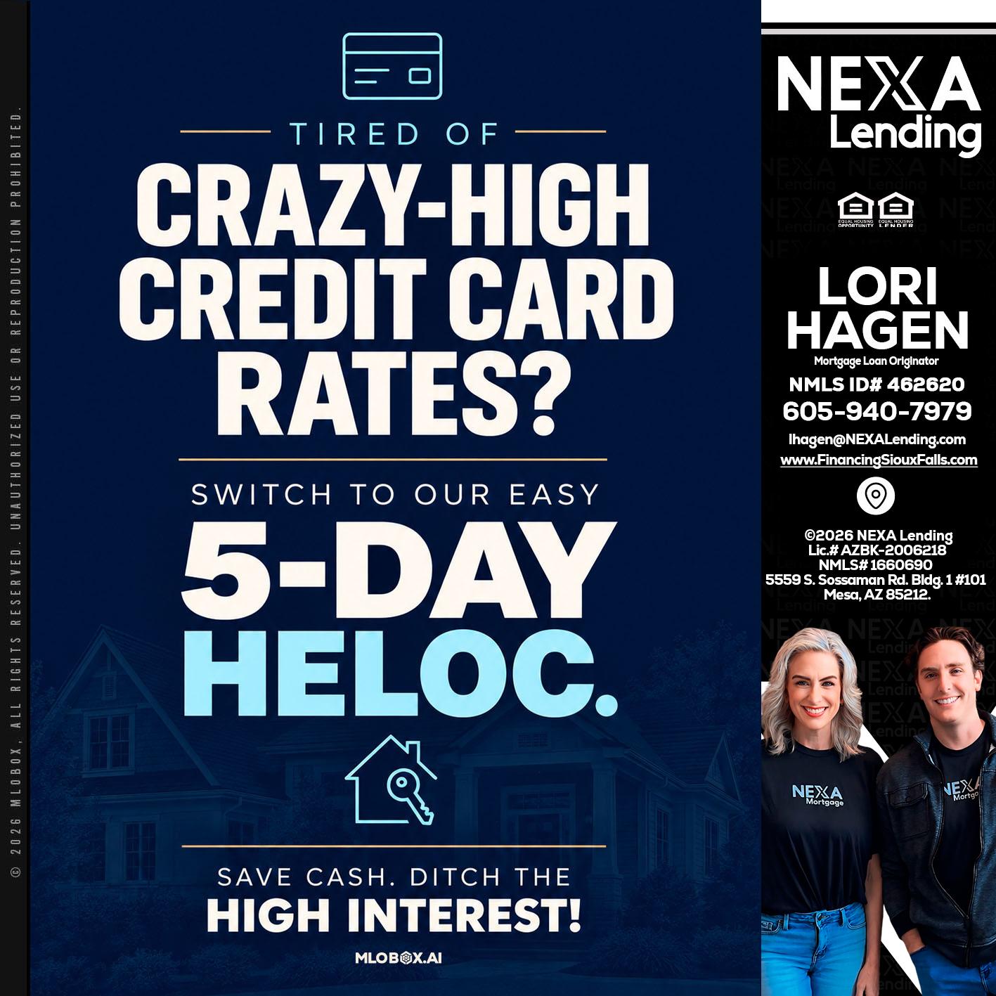 crazy high - Lori Hagen & Tony Bartholomaus -Mortgage Brokers