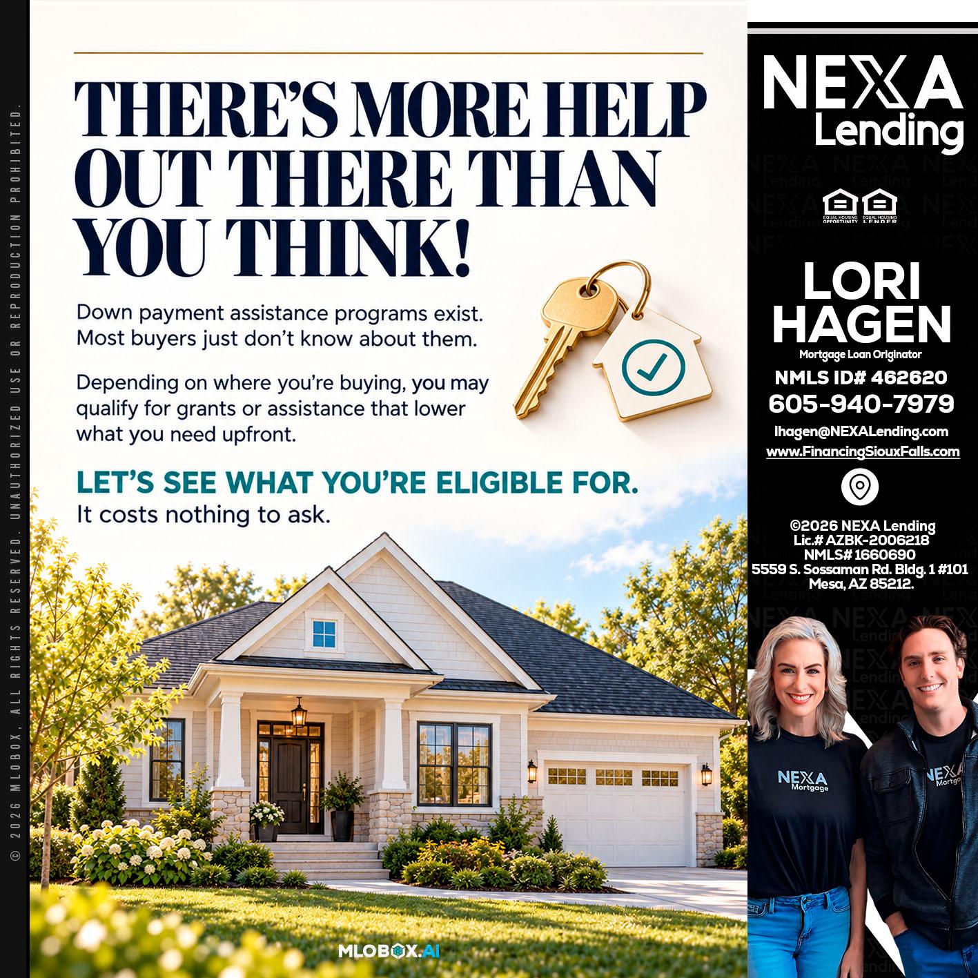 THERES MORE - Lori Hagen & Tony Bartholomaus -Mortgage Brokers