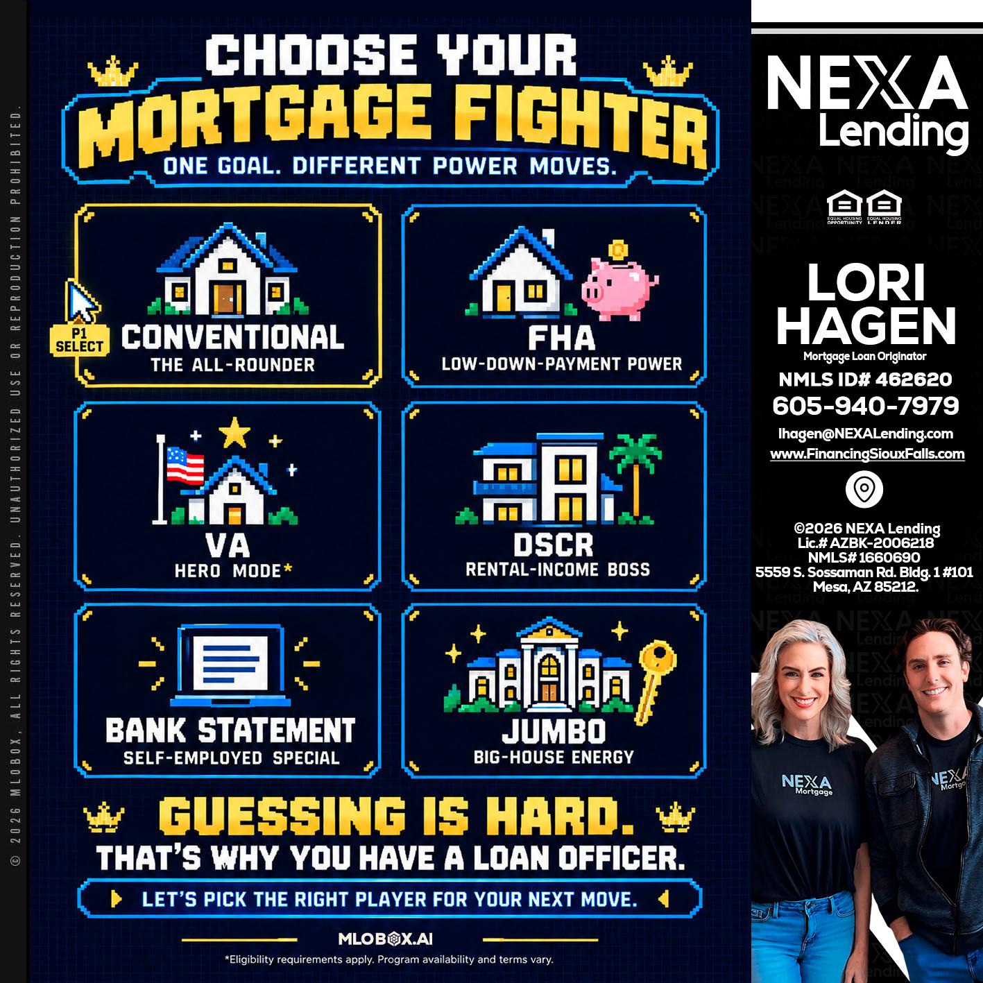 CHOOSE YOUR MORTGAGE - Lori Hagen & Tony Bartholomaus -Mortgage Brokers