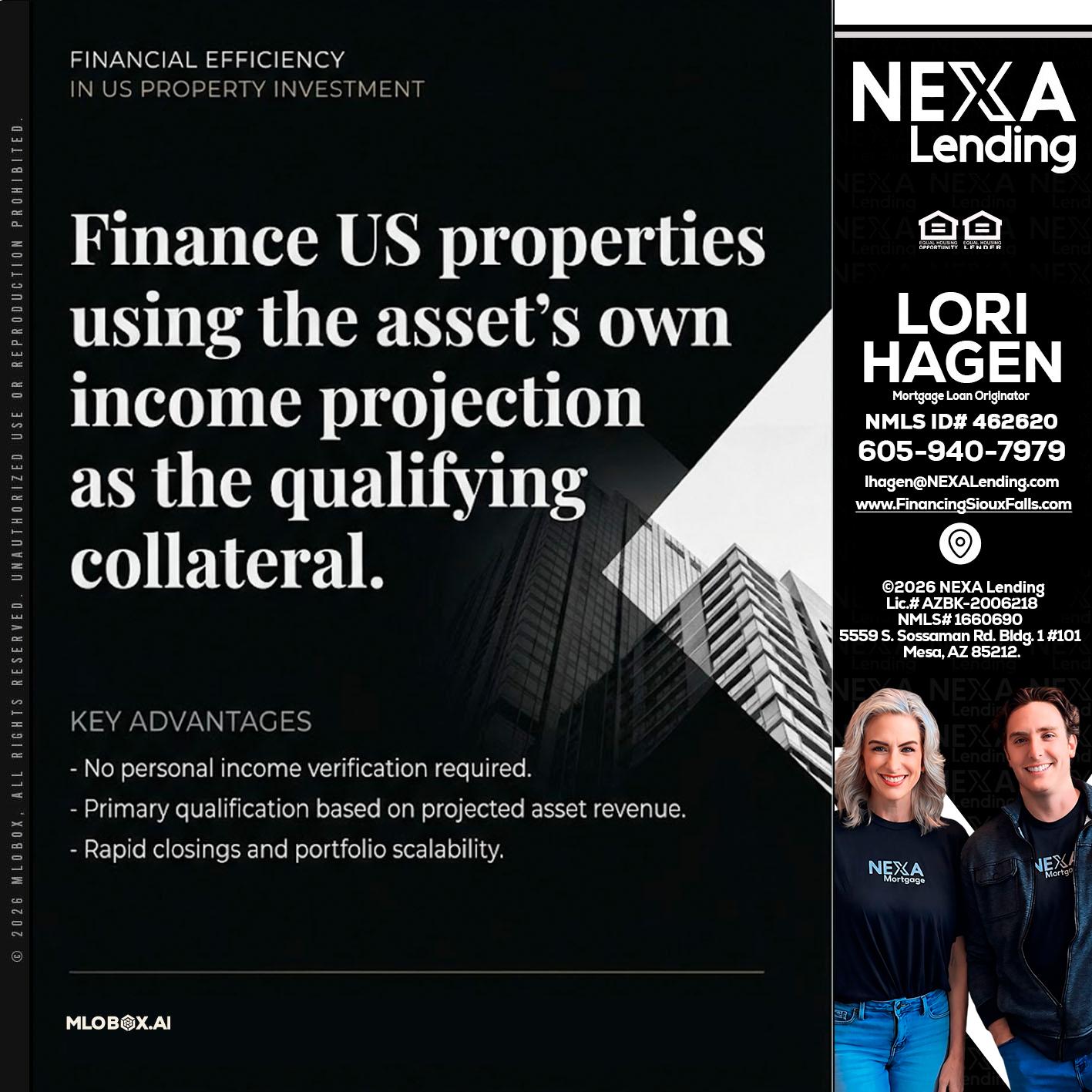 finance US - Lori Hagen & Tony Bartholomaus -Mortgage Brokers