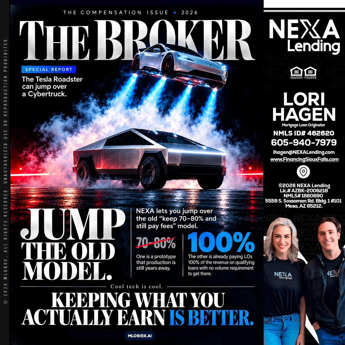 THE BROKER - Lori Hagen & Tony Bartholomaus -Mortgage Brokers