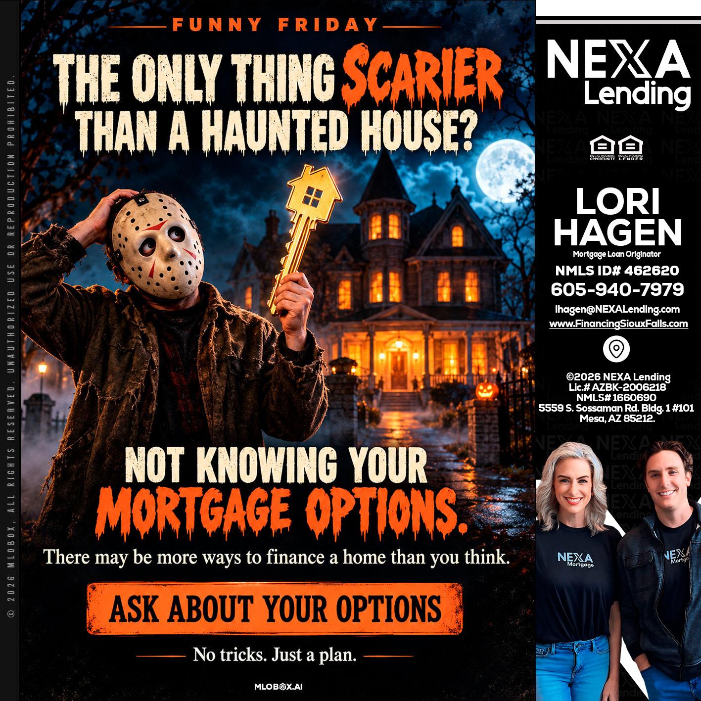 FUNNY FRIDAY - Lori Hagen & Tony Bartholomaus -Mortgage Brokers